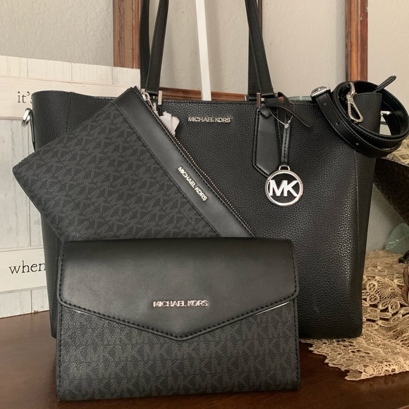 New 3in1 MK Kimberly large tote 🖤